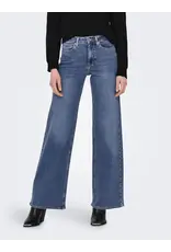 ONLY ONLY Madison blush high waist wide - Medium blue