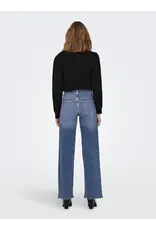 ONLY ONLY Madison blush high waist wide - Medium blue