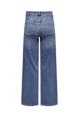 ONLY ONLY Madison blush high waist wide - Medium blue