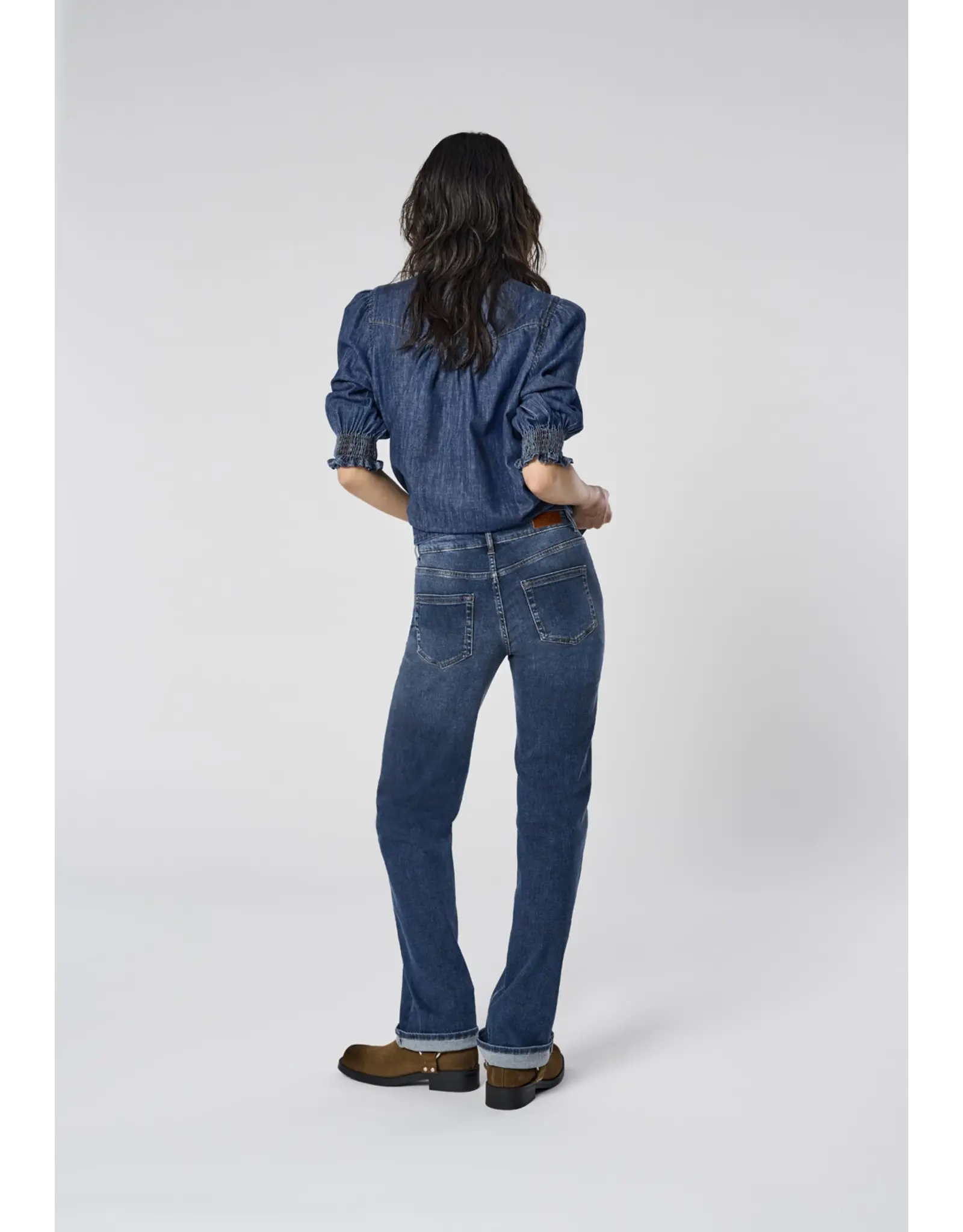 ONLY ONLY Blush mid straight denim - Dark blue