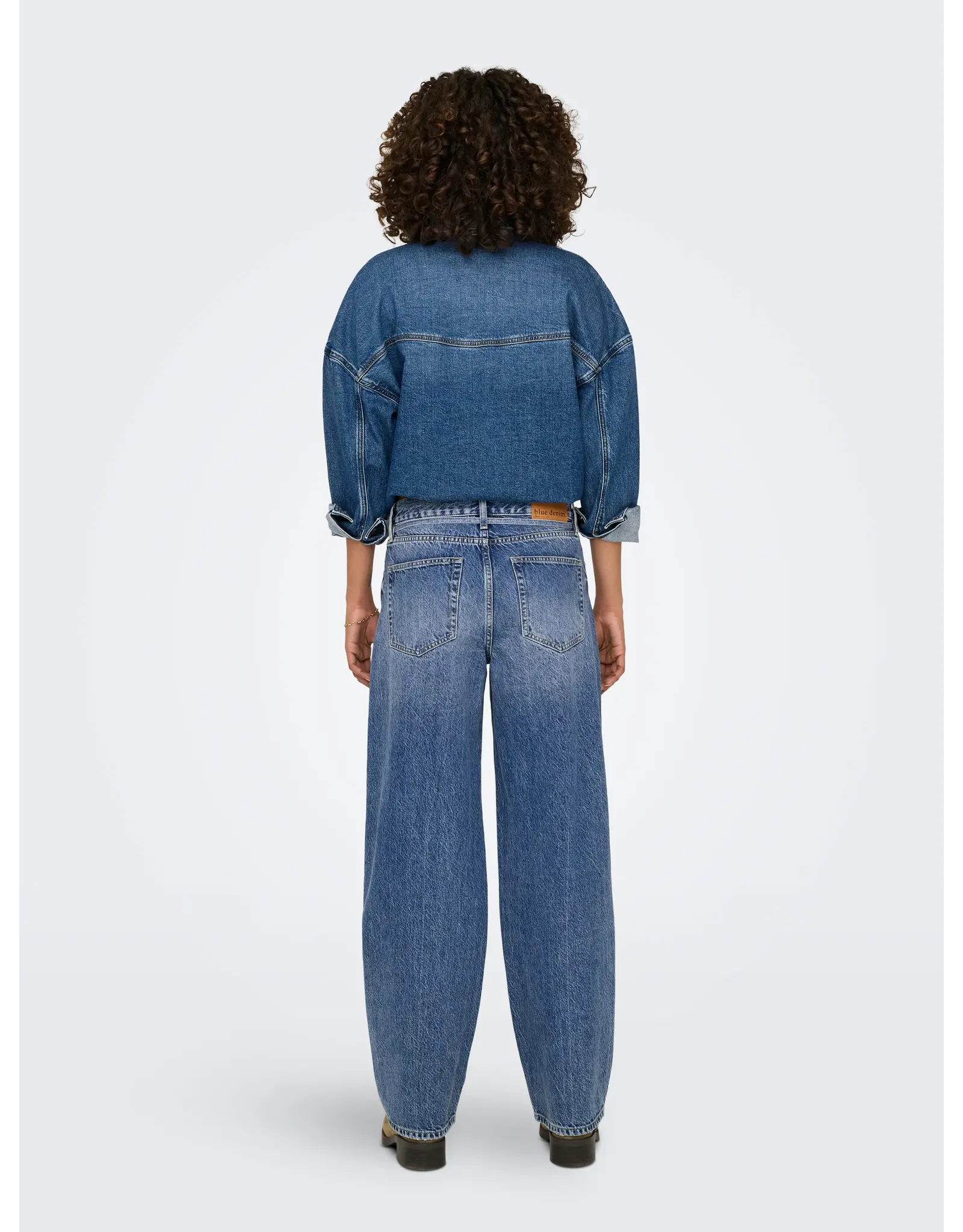 ONLY ONLY Gianna straight denim - Medium blue