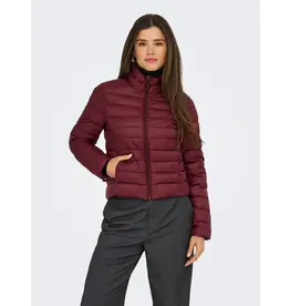 ONLY ONLY Tahia puffer jacket - Cabernet