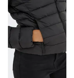 ONLY ONLY Tahia puffer jacket - Zwart