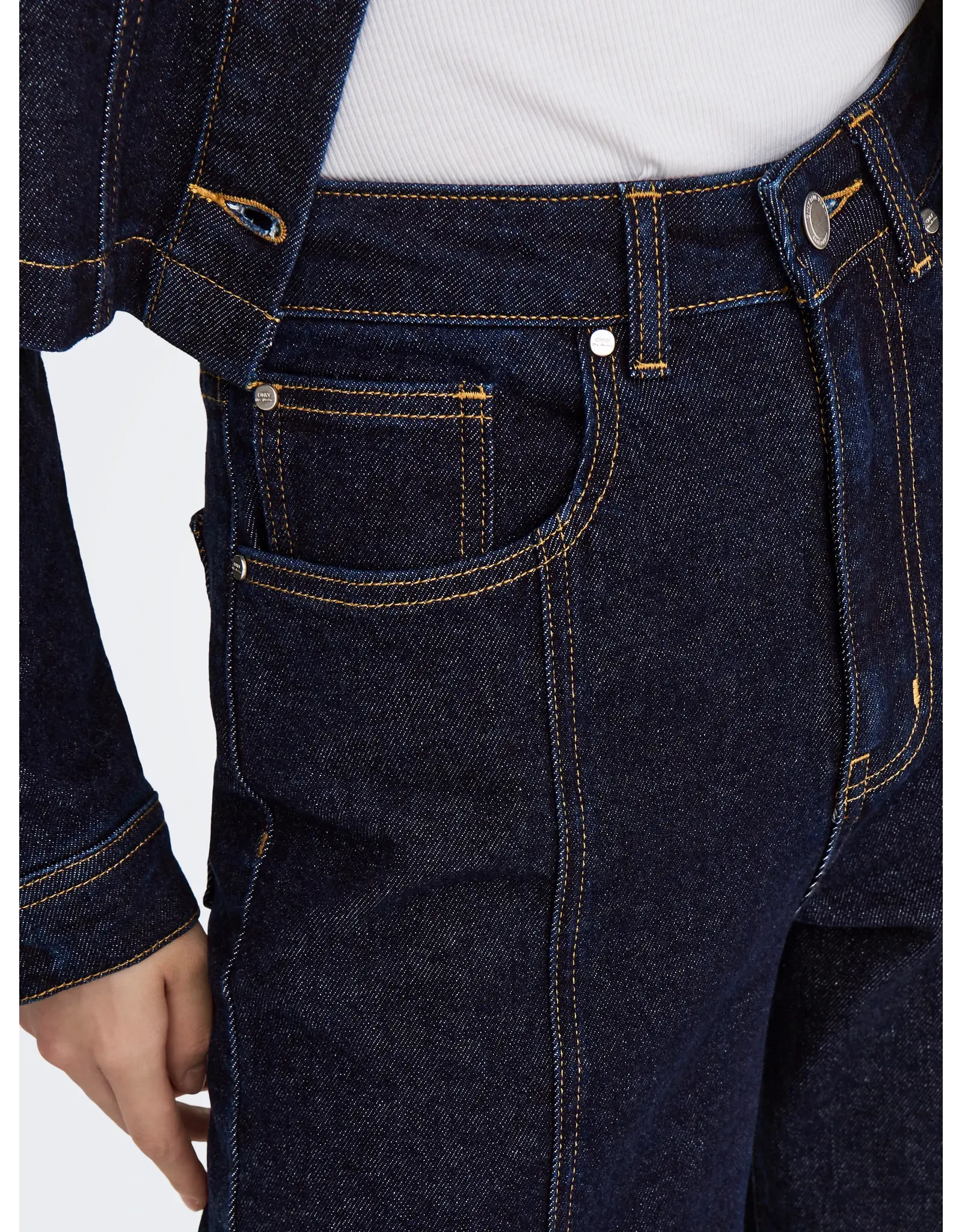 ONLY ONLY Hope extra hight waist wide leg - Dark blue