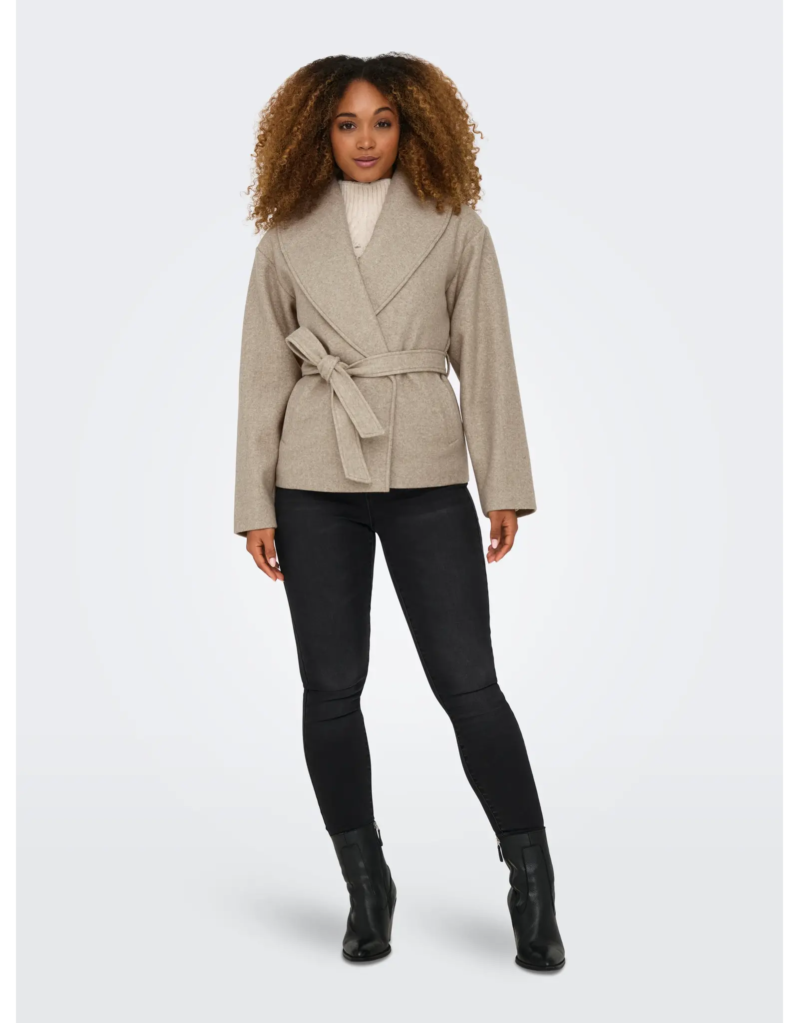 ONLY ONLY Augusta short coat - Fungi
