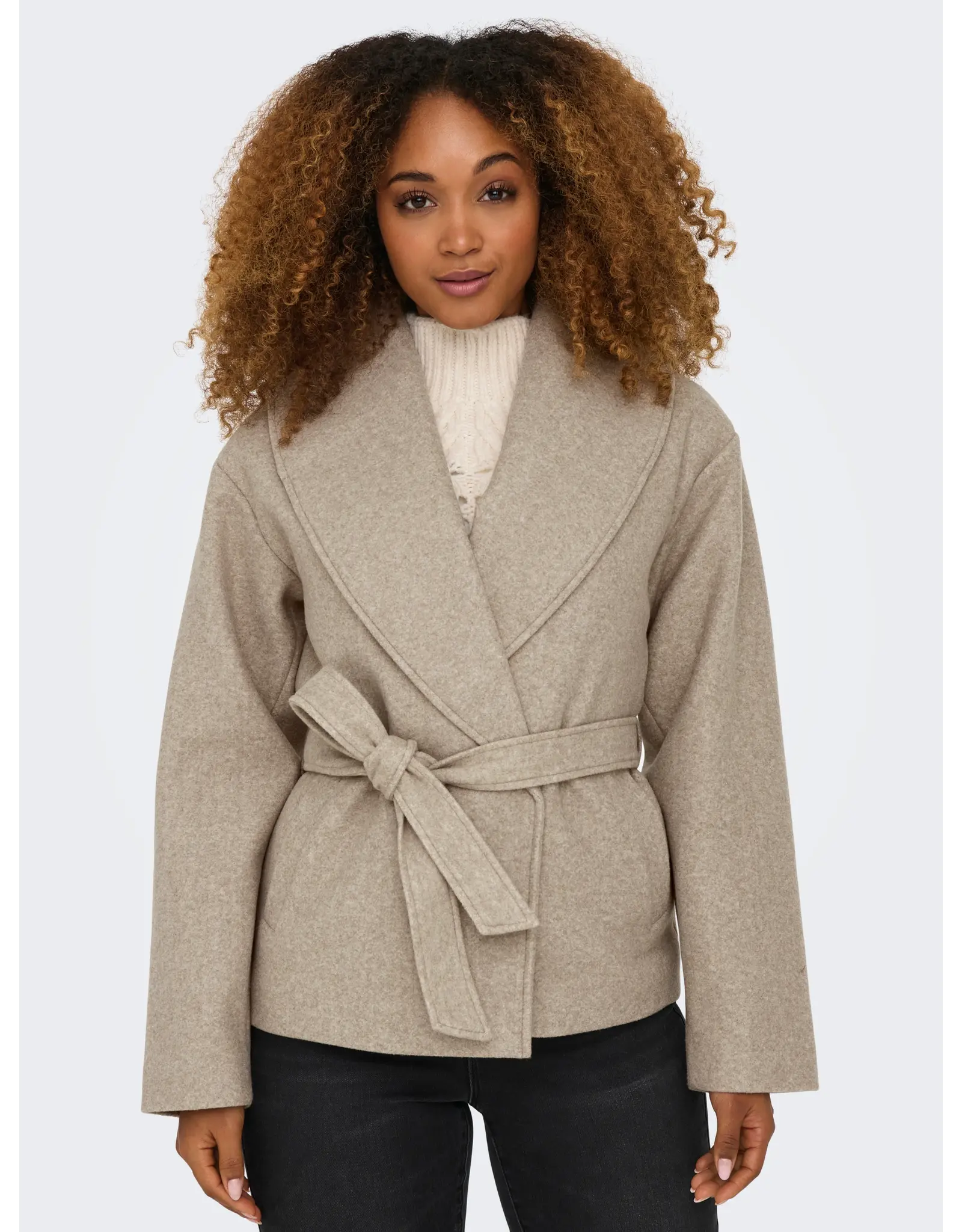 ONLY ONLY Augusta short coat - Fungi