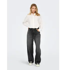 ONLY ONLY Gianna straight denim - Washed black