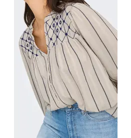 ONLY ONLY Eline blouse - Zandkleur