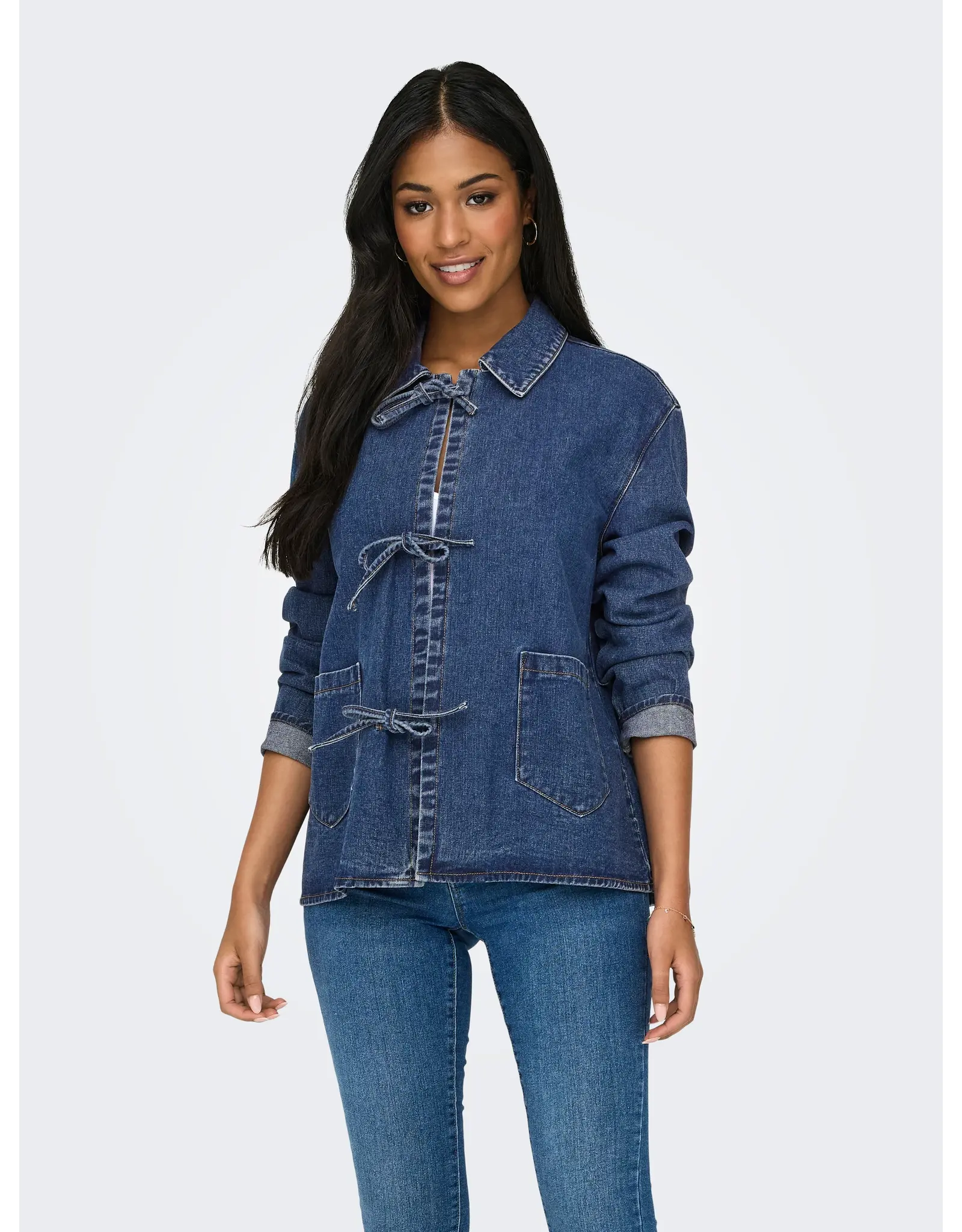 ONLY ONLY Thille denim jas - Dark blue