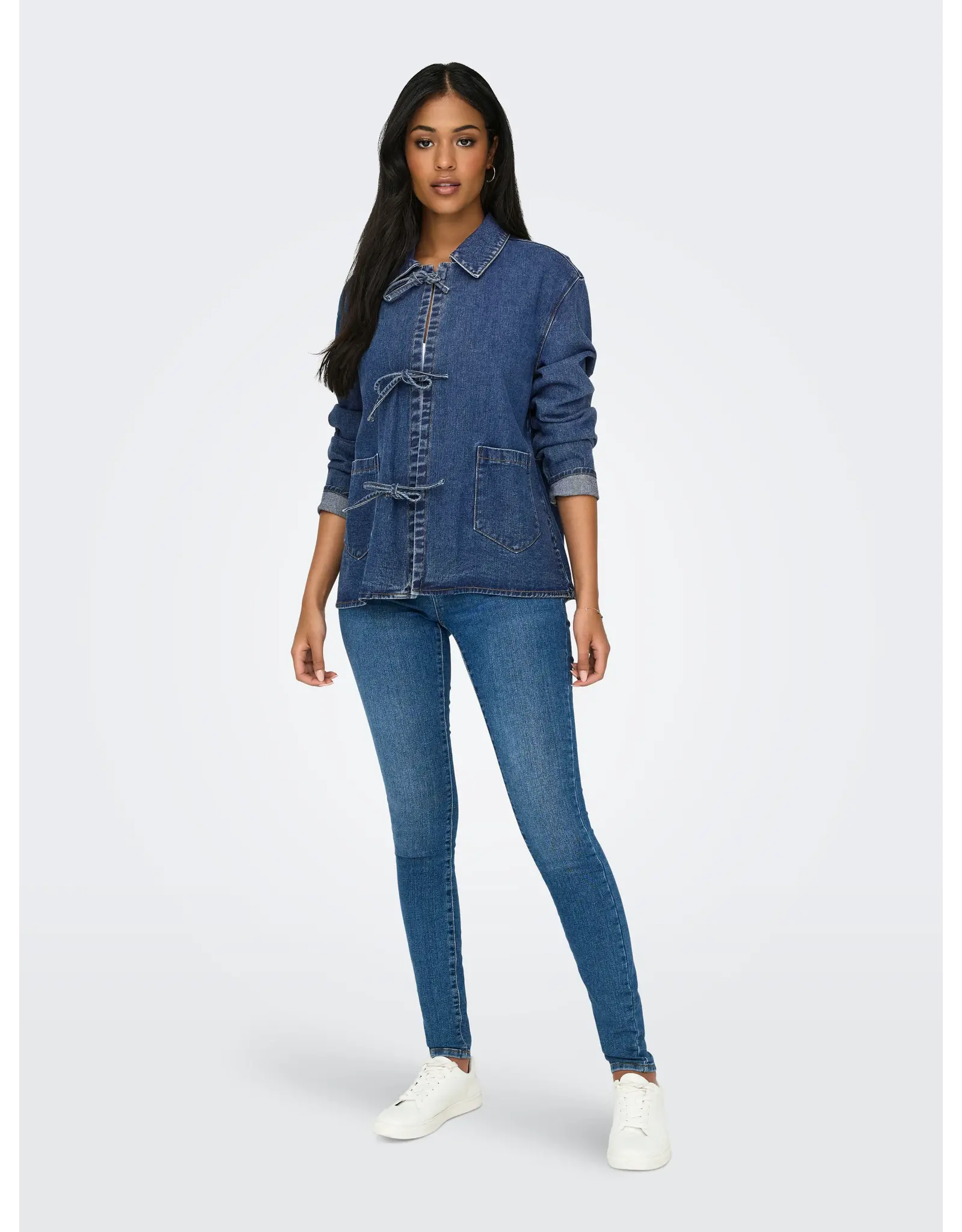 ONLY ONLY Thille denim jas - Dark blue