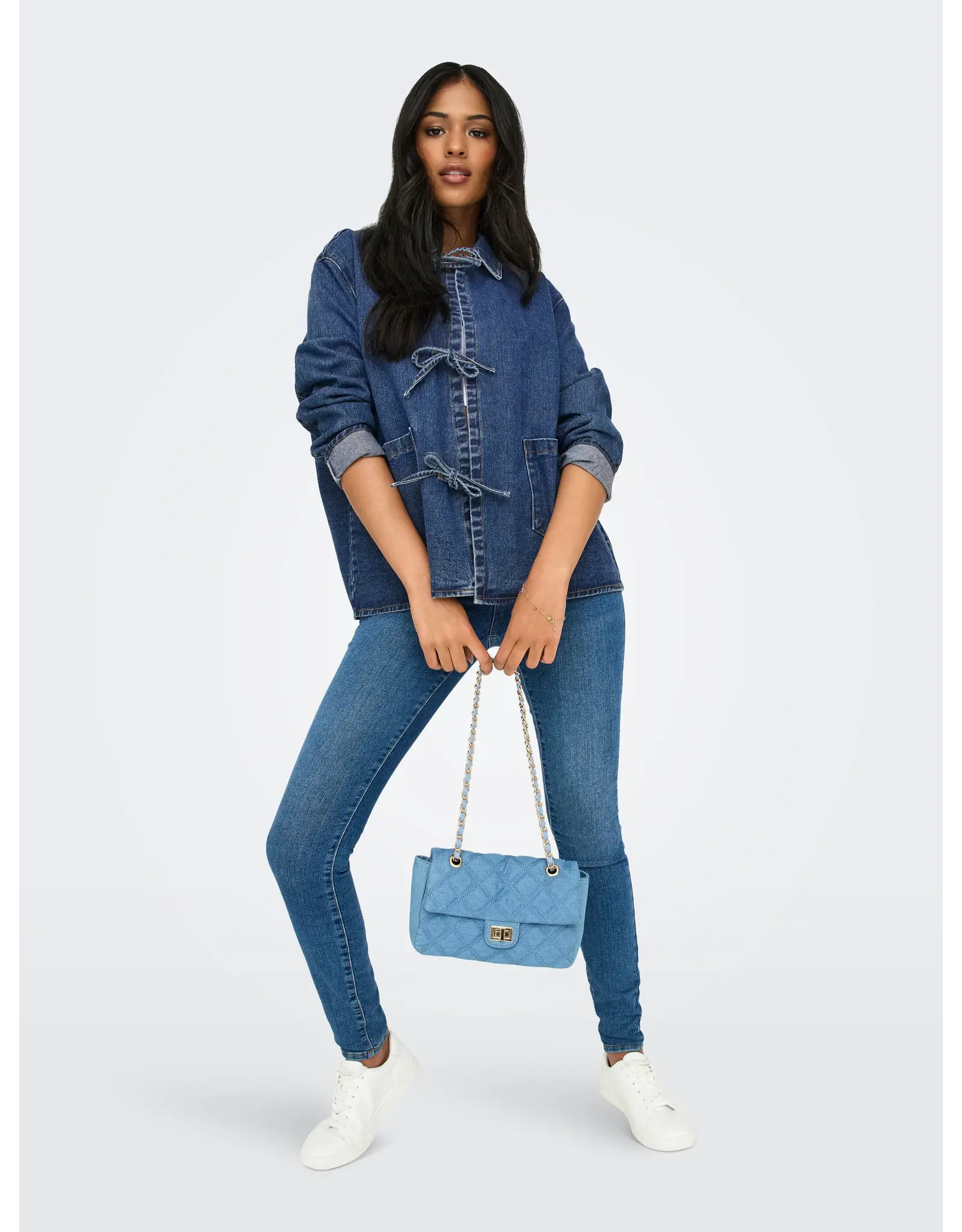 ONLY ONLY Thille denim jas - Dark blue