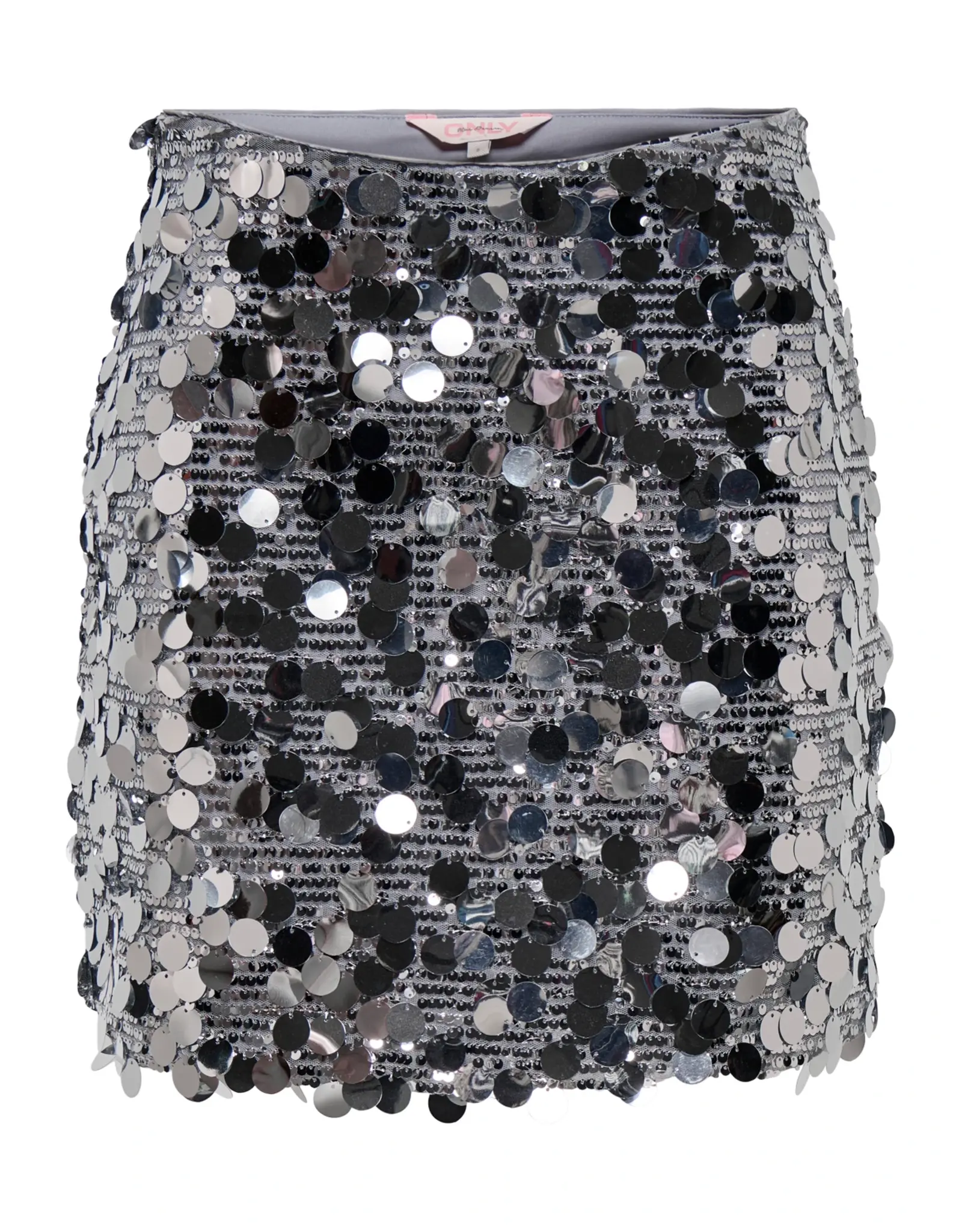 ONLY ONLY Jadel pailletten rok - Zilver