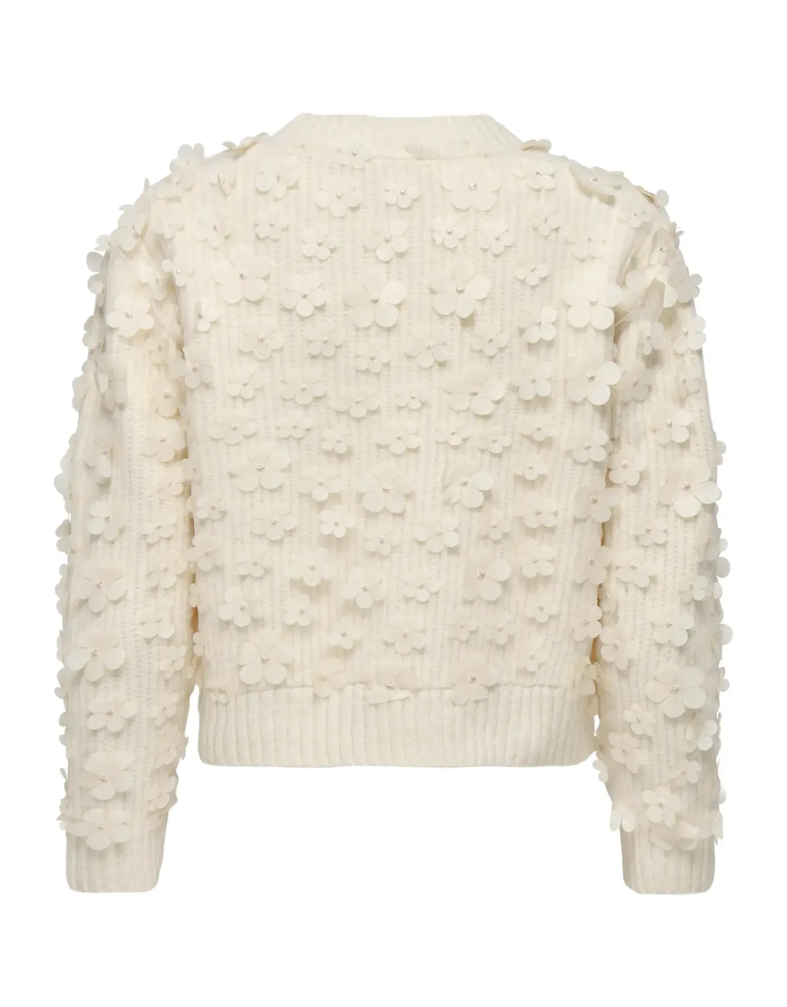 ONLY ONLY Hua knit flower detail - Birch