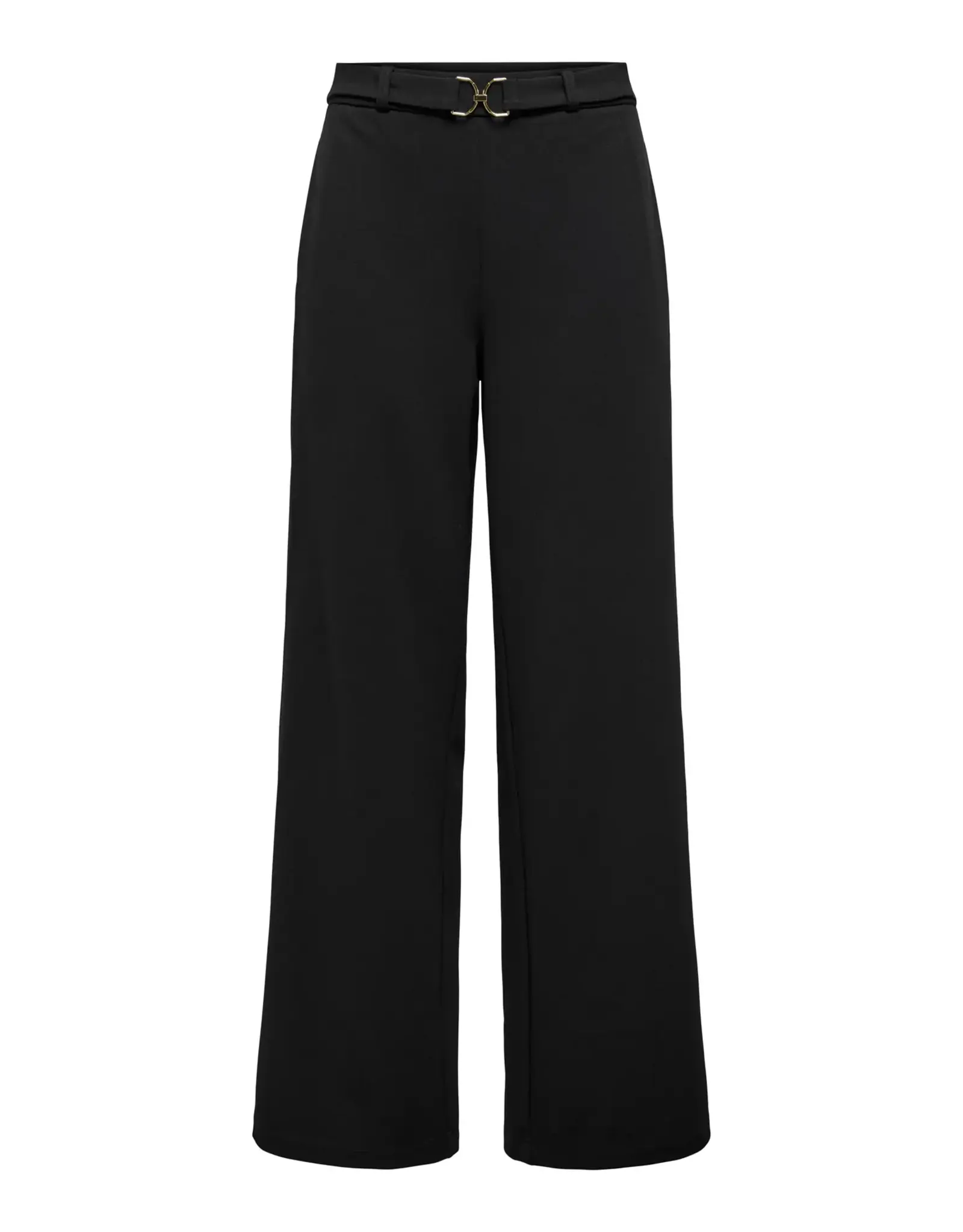 ONLY ONLY Gala belt wide leg pants - Zwart