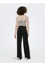 ONLY ONLY Gala belt wide leg pants - Zwart
