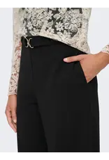 ONLY ONLY Gala belt wide leg pants - Black ONLY ONLY Gala belt wide leg pants - Black