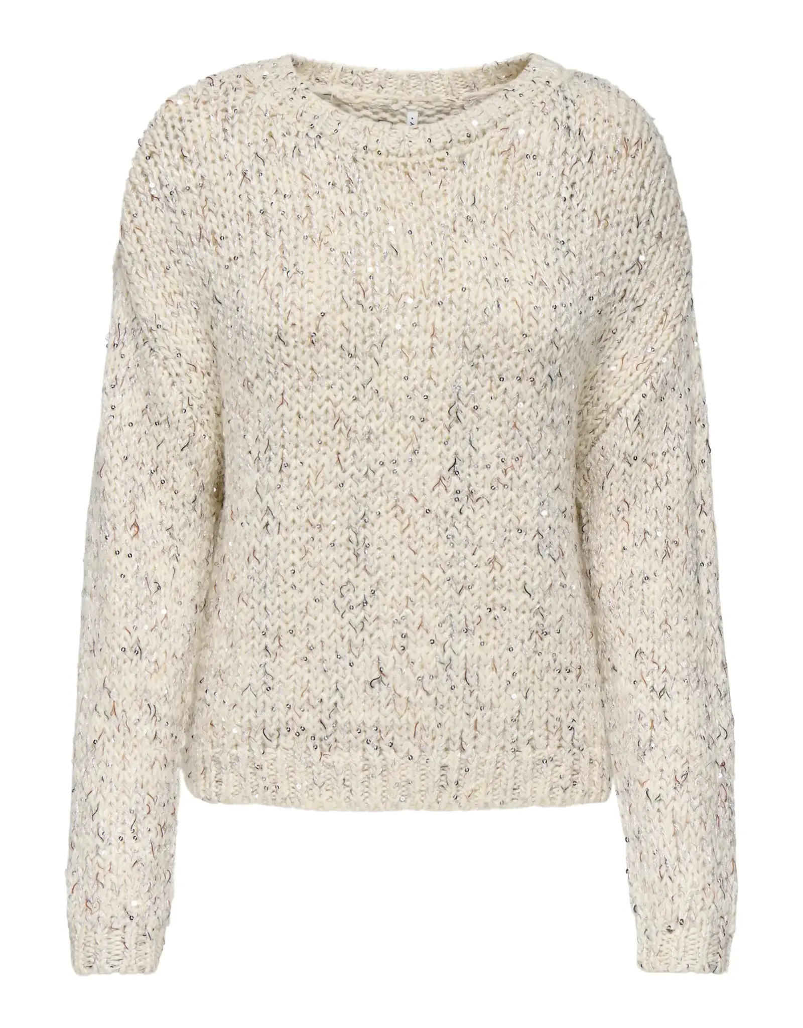ONLY ONLY Winter sequins knit - Ecru