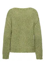 ONLY ONLY Millie o-neck knit - Groen