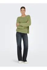 ONLY ONLY Millie o-neck knit - Groen