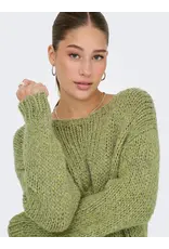 ONLY ONLY Millie o-neck knit - Groen