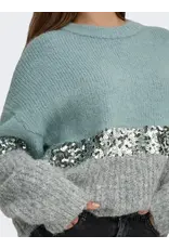 ONLY ONLY Maine sequin block knit - Arona ONLY ONLY Maine sequin block knit - Arona