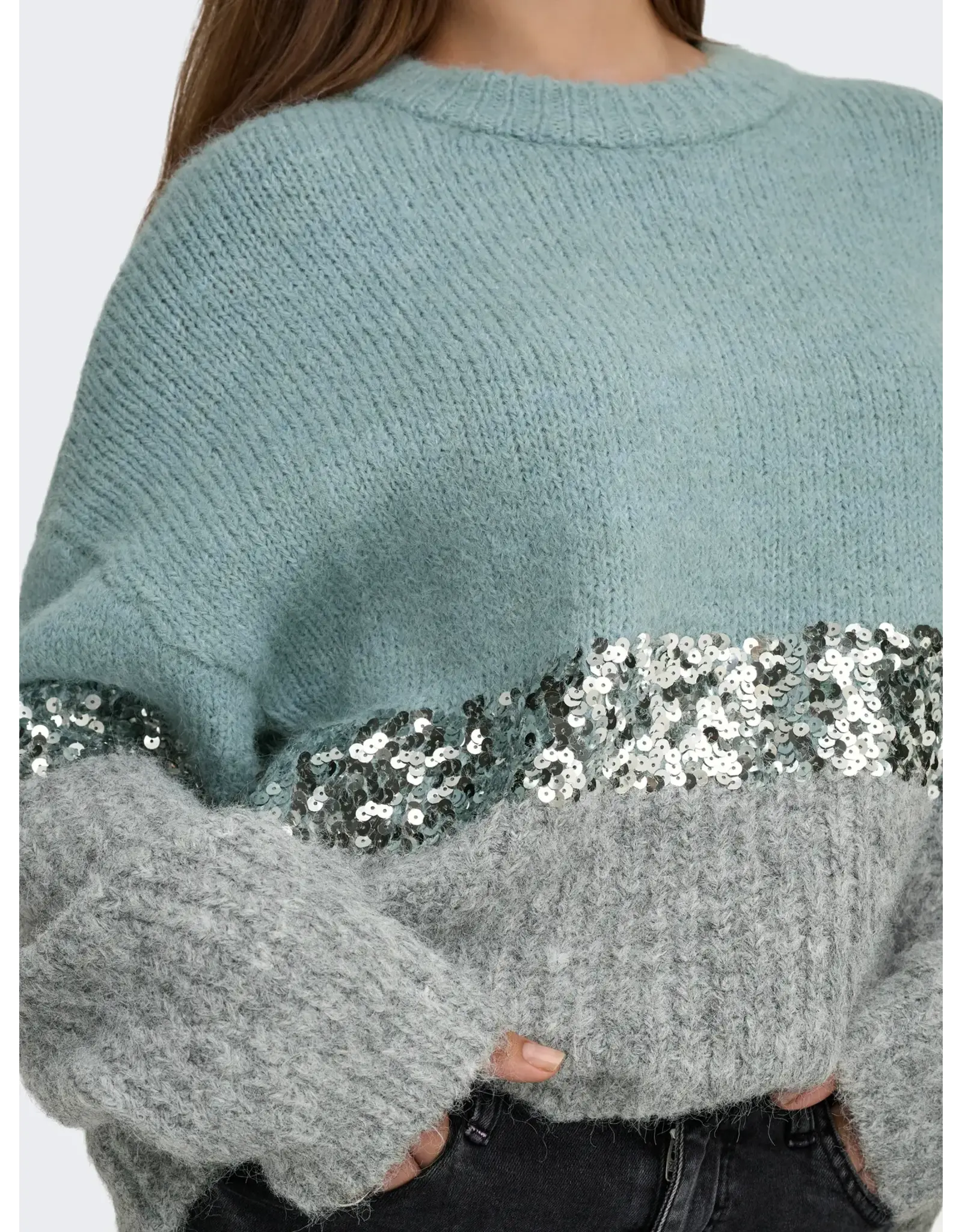 ONLY ONLY Maine sequin block knit - Arona