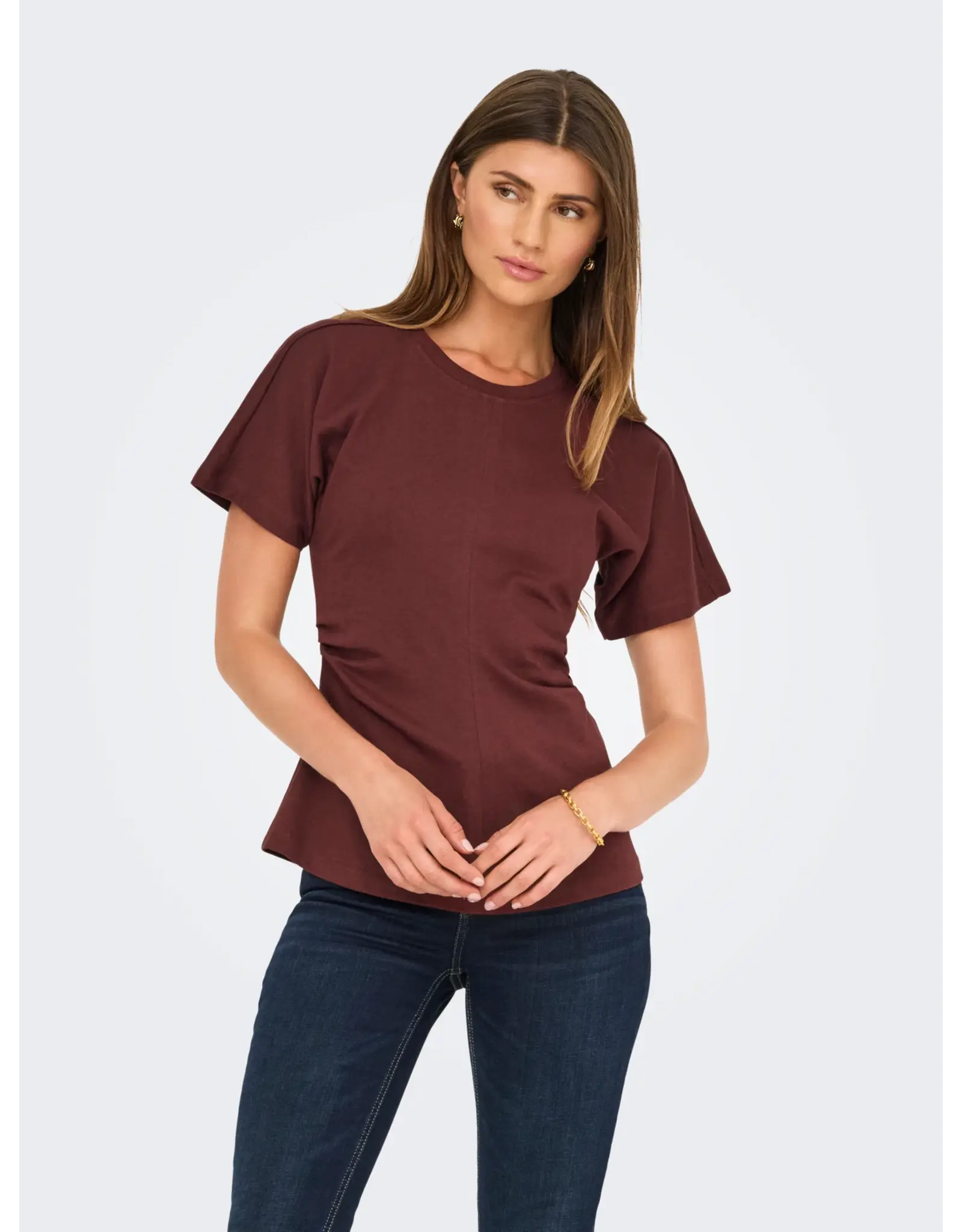 ONLY ONLY Marie top - Rose brown