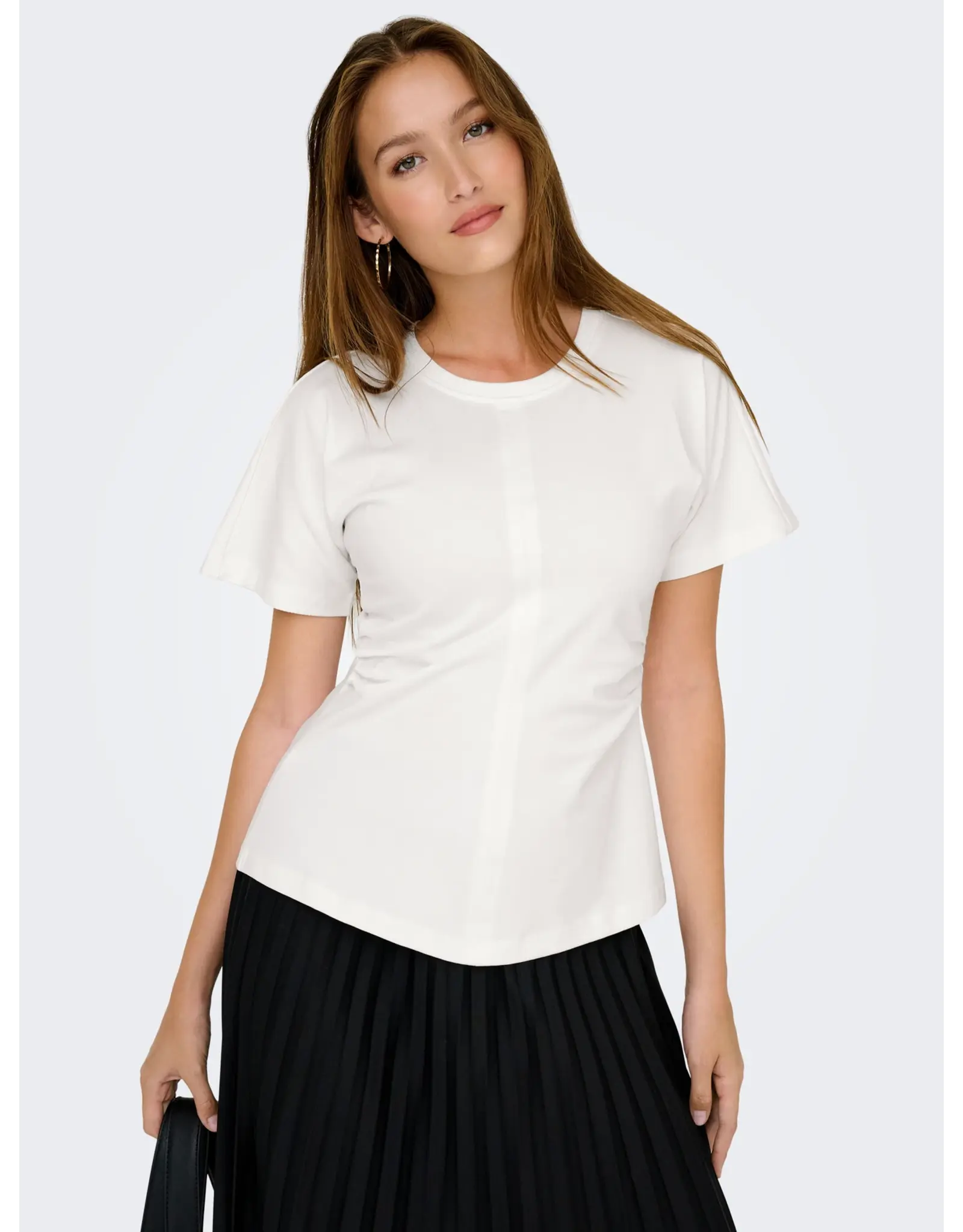 ONLY ONLY Marie top - Cloud dancer