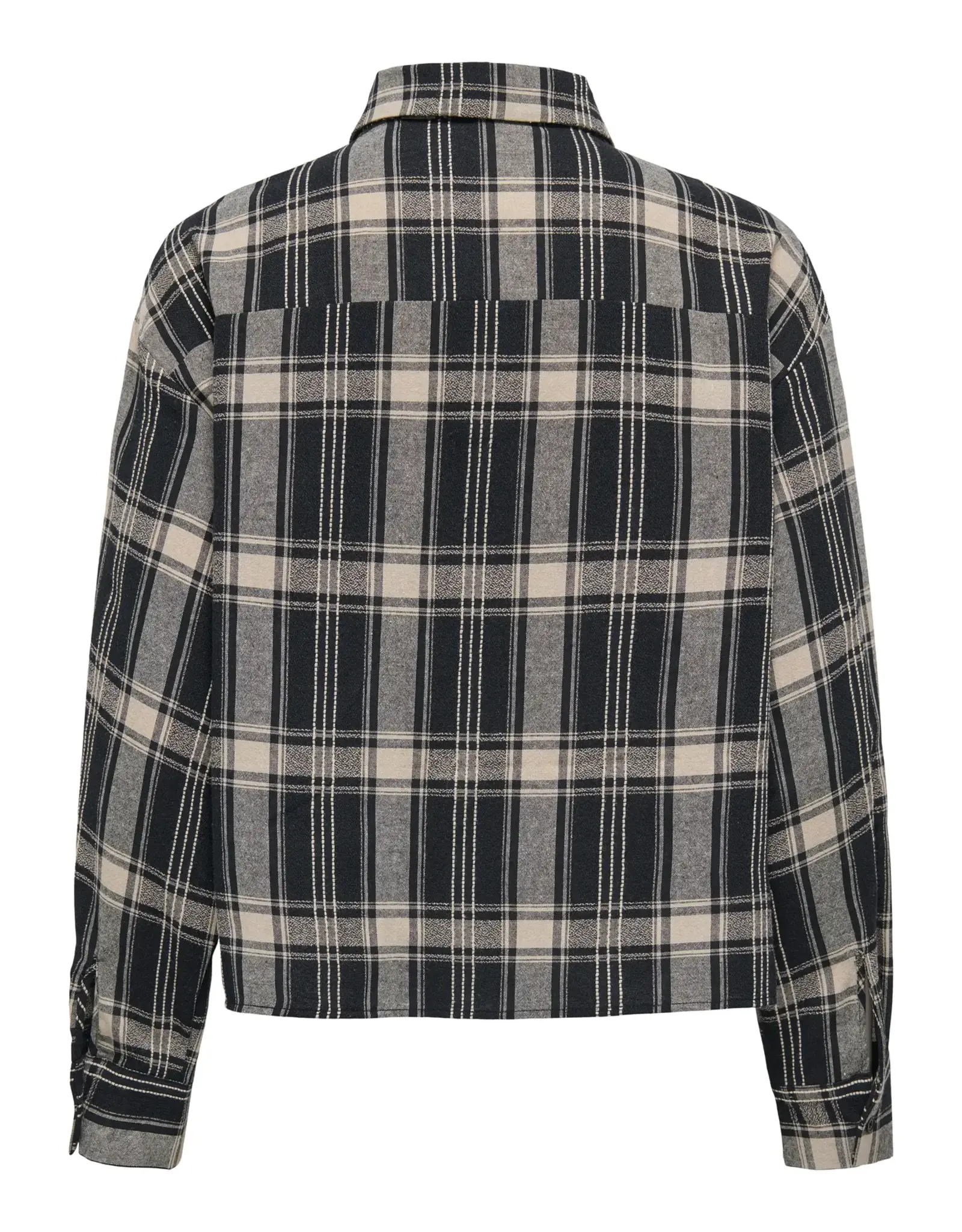 ONLY ONLY Agda check shirt - Sky captain