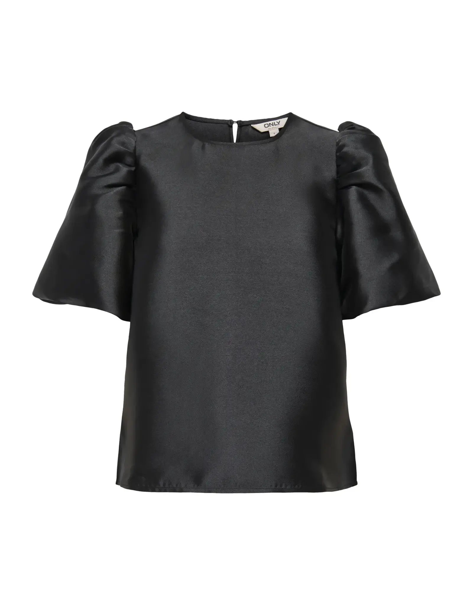 ONLY ONLY Manny heavy satin top - Zwart