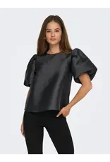 ONLY ONLY Manny heavy satin top - Zwart