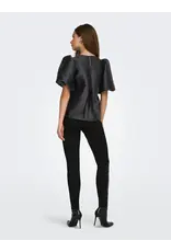 ONLY ONLY Manny heavy satin top - Zwart
