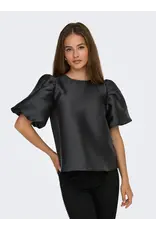 ONLY ONLY Manny heavy satin top - Zwart