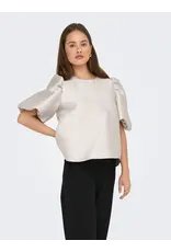 ONLY ONLY Manny heavy satin top - Champagne