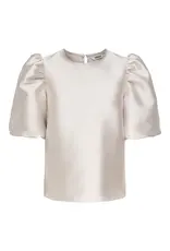 ONLY ONLY Manny heavy satin top - Champagne
