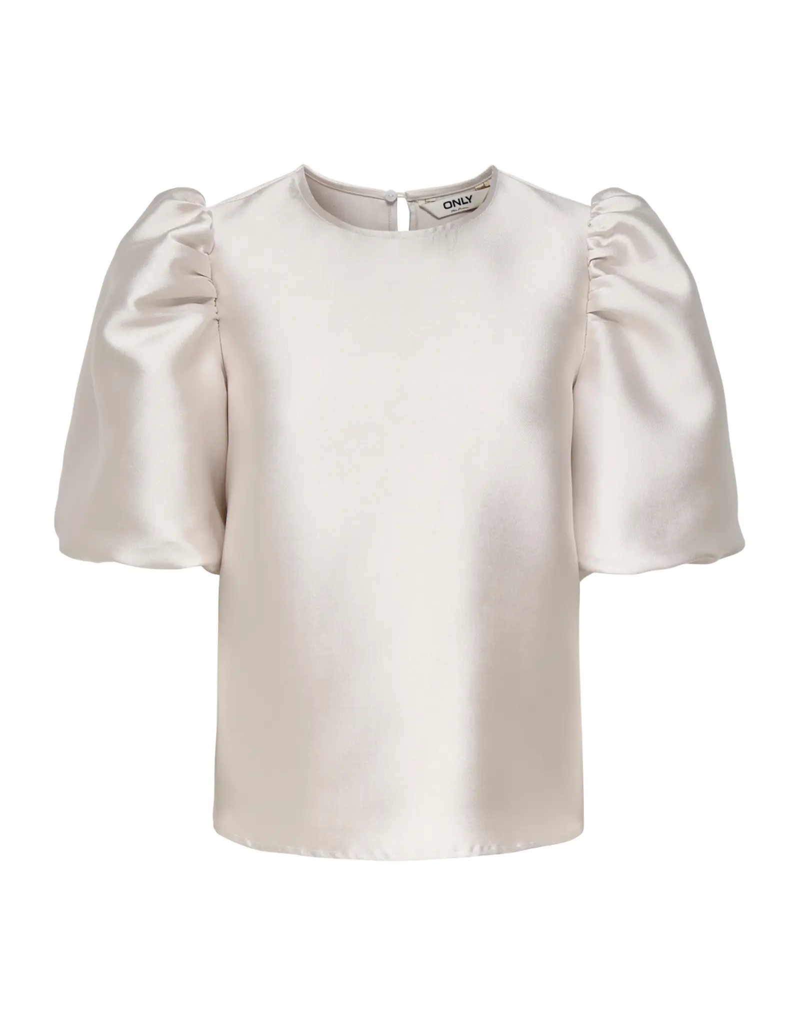 ONLY ONLY Manny heavy satin top - Champagne