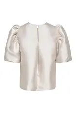 ONLY ONLY Manny heavy satin top - Champagne