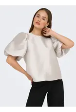 ONLY ONLY Manny heavy satin top - Champagne