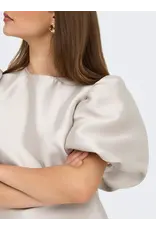 ONLY ONLY Manny heavy satin top - Champagne