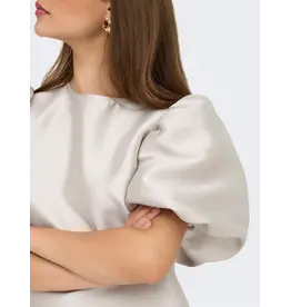 ONLY ONLY Manny heavy satin top - Champagne