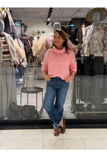 HEBBEZ Gebreide trui Yara - Zachtroze