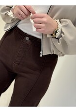 HEBBEZ Oversized bomberjack Mila - Beige