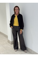 HEBBEZ Oversized bomberjack Mila - Chocoladebruin