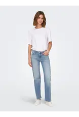 ONLY ONLY Blush mid straight denim - Light blue