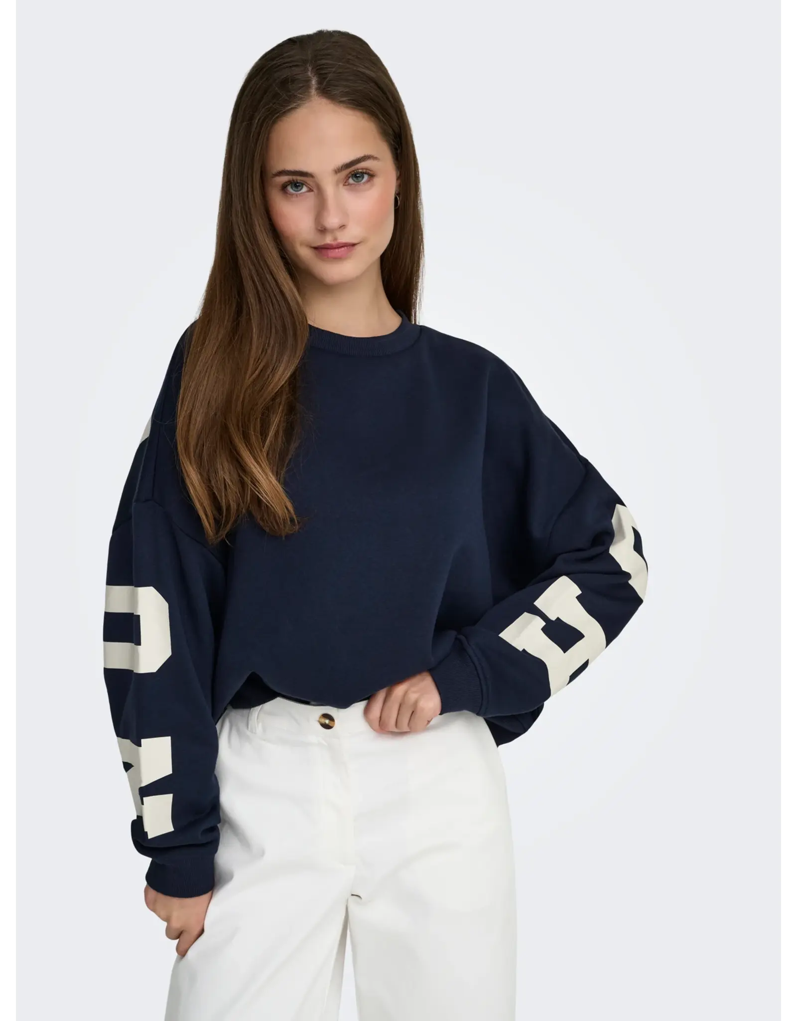 ONLY ONLY Sweatshirt Houston - Donkerblauw