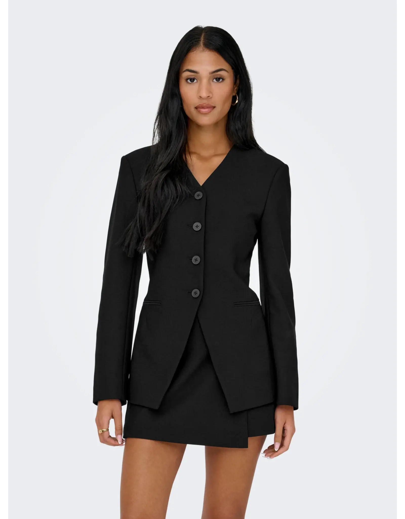 ONLY ONLY Lamina skort - Zwart