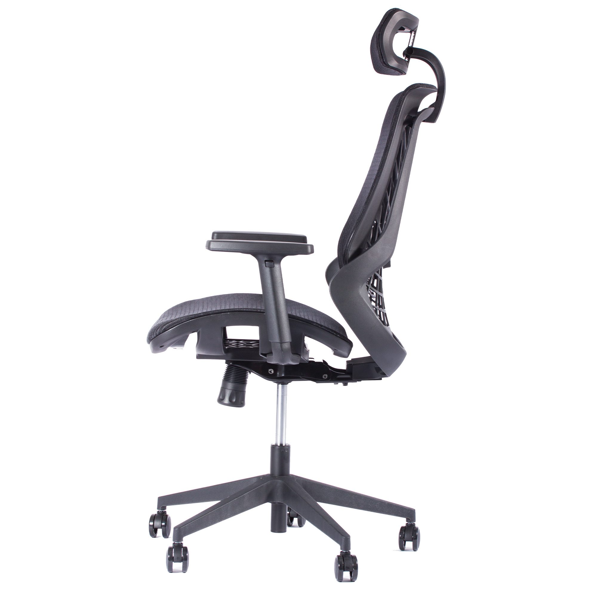 Chaise de bureau ergonomique ERGO-2 - Noir