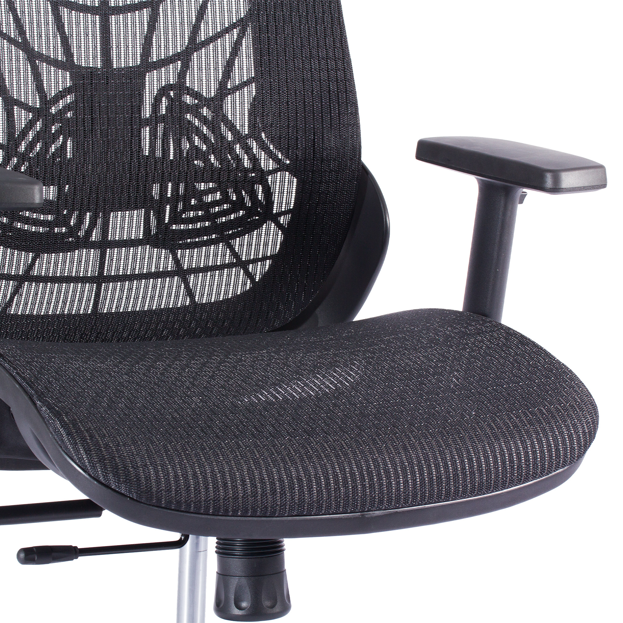 Chaise de bureau ergonomique ERGO-2 - Noir