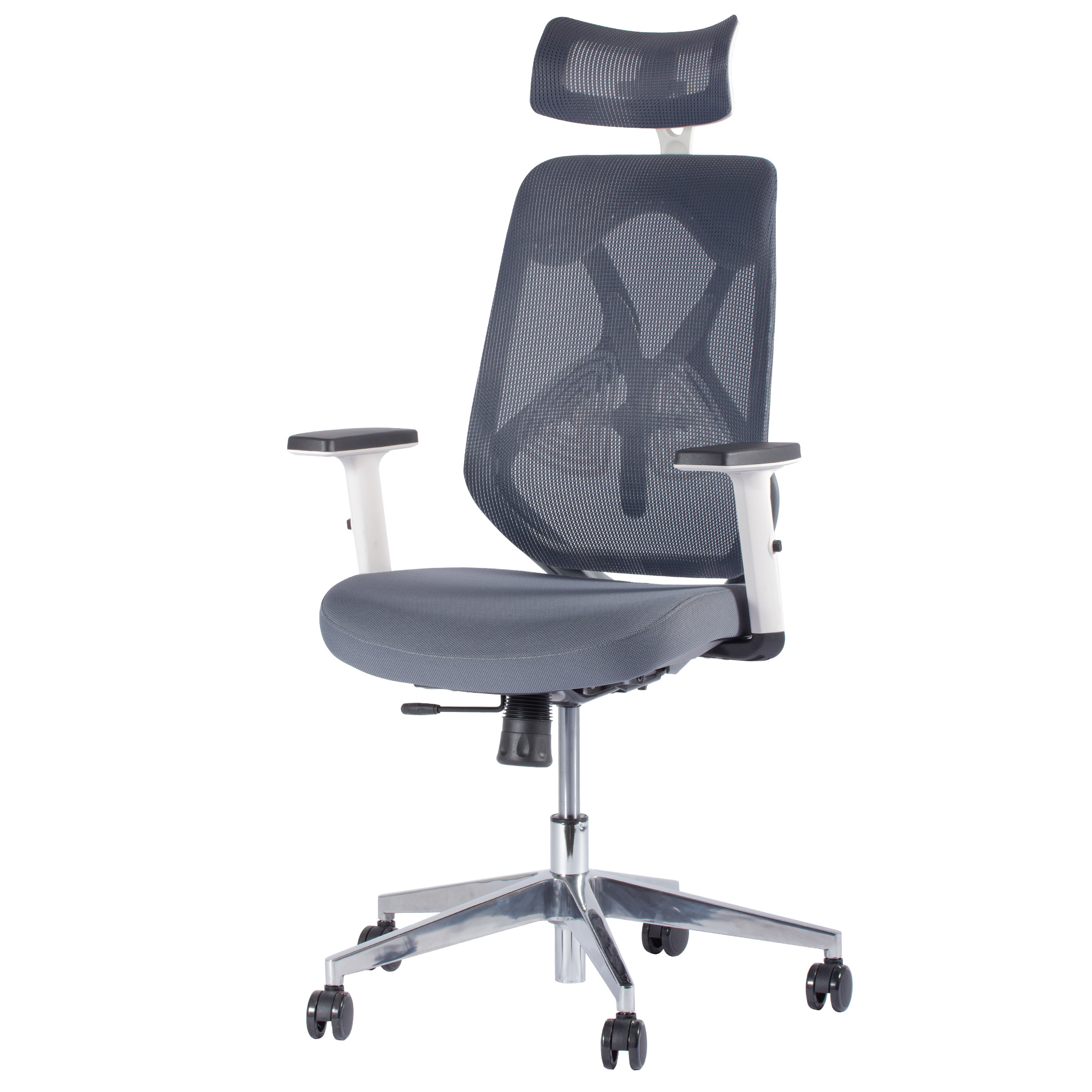 Chaise de bureau ergonomique ERGO1  Gris/Blanc  Deals2Day