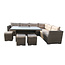 D2D Design Salon de jardin - Dark nature/Beige